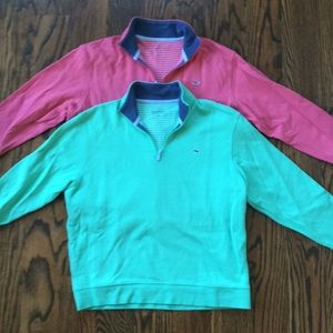 (2) Vineyard Vines Boys 1/4 Zip